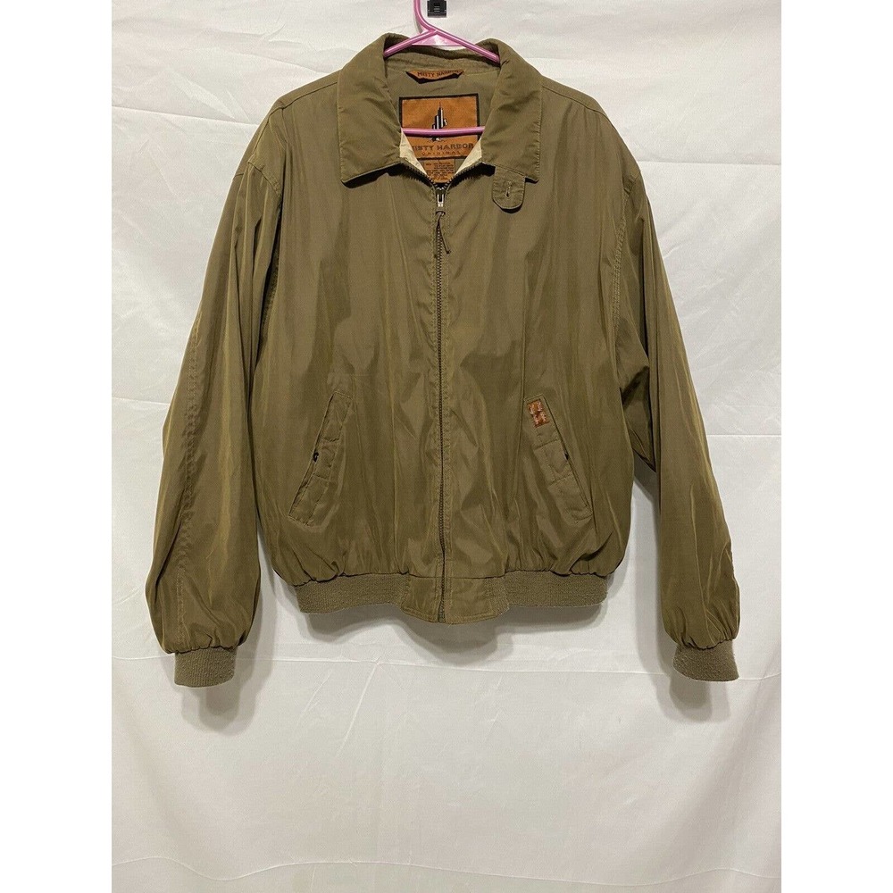 Misty Harbor Original Jacket Coat Size Large-‎ Inside Pocket- Zip Up